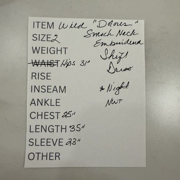 Wild DOLORES Shift Dress Size US 6 Emerald Green Smock High Neck Embroidered NEW - Picture 11 of 11